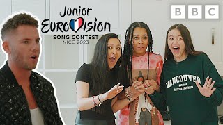 Famous Emotional REVEAL of the UK ENTRY! Meet STAND UNIQU3 | Junior Eurovision 2023 | CBBC Wealth