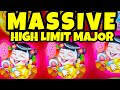 The biggest major ever seen on a slot  high limit 5 treasures slot