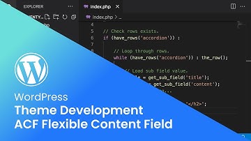 WordPress - ACF Flexible Content Field