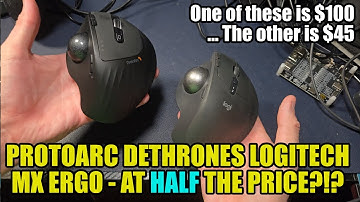 ProtoArc EM01NL Ergonomic Trackball - An MX Ergo at HALF the Price!