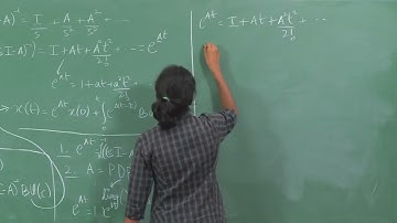 State Space Solution and Matrix Exponential #ch19 #swayamprabha