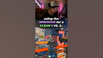 using the WINGMAN for a CLEAN 1 VS. 3 in Apex Legends #apexlegends #apexlegendsclips #apexclips