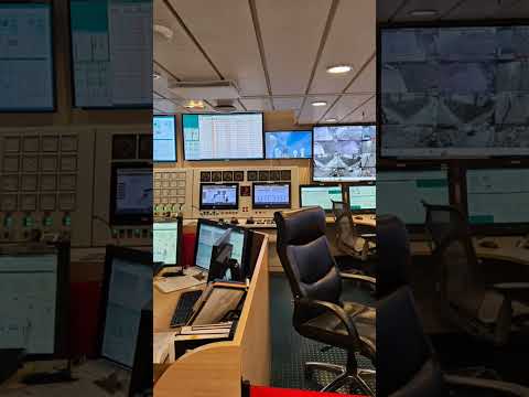 Engine control room on Royal Carribean Quantum of the Seas #royalcaribbean #engineroom Video Thumbnail