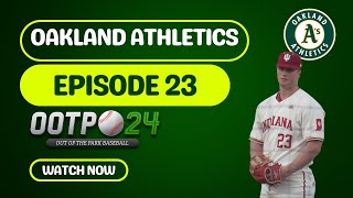 OOTP 24 Oaklands Athletics Rebuild (No ovrl current/potential 20-80) | Episode 23: Bouncing back