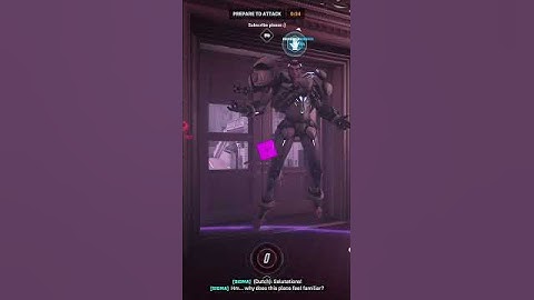 Sigma and Sombra interaction on Circuit Royal - Overwatch 2