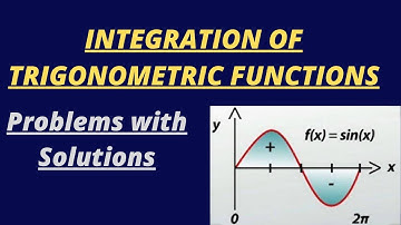 Integration of Trigonometric functions||Lect-13||Class-12|| CBSE |  ICSE | CHSE.