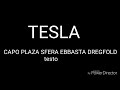 Tesla-Capo Plaza,Sfera Ebbasta,DregFold  testo + audio