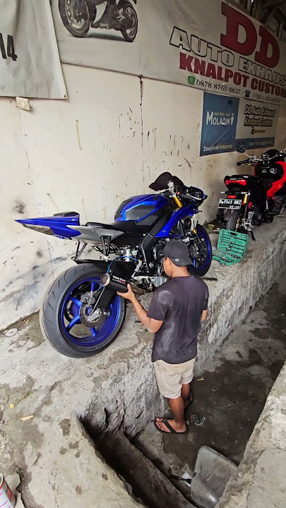 GANTI KNALPOT MOGE R6?!