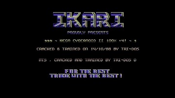 Ikari intro - Cybernoid II C64