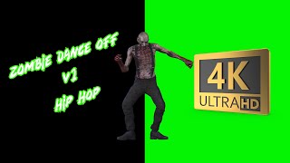 Get Down With The Undead Best Free 4K Green Screen Hi Res Zombie Dance Off Hip Hop Loop