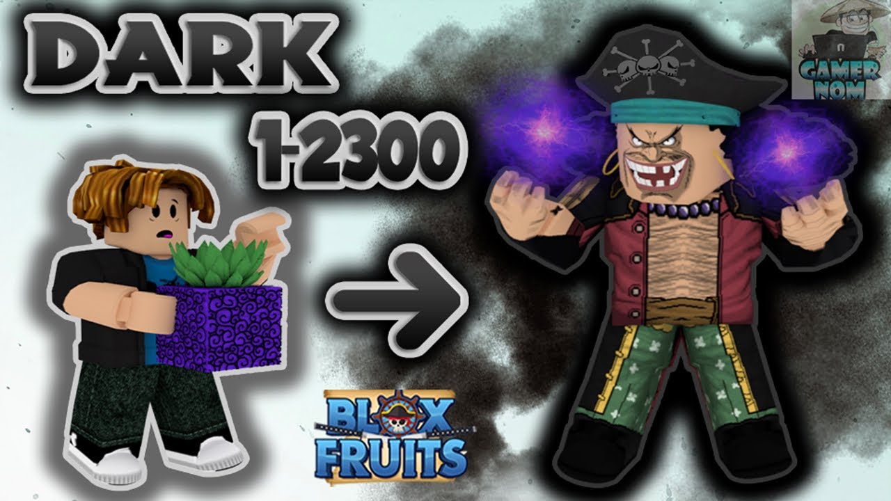 Blox Fruit] Lv.2450, Dark Fruit Awaken, Beli 33M, Weapons skills are  unlocked
