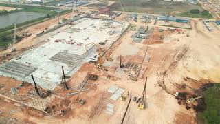 Princeton Digital Group (PDG) JH1 Data Center - Construction October 2023