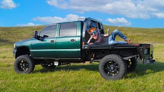 Transforming My Lifted GMC 2500HD into a Flatbed Bad idea