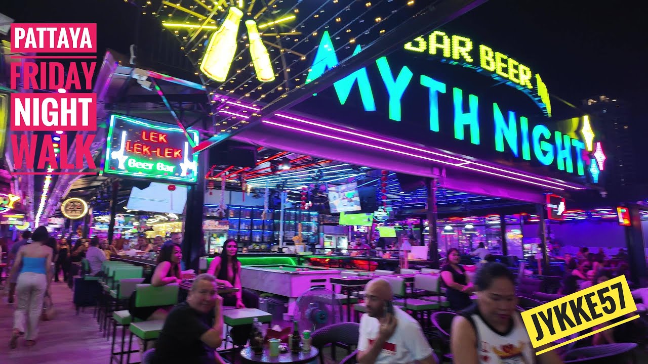 Pattaya Friday Night Walk, Iltakierros Pattiksella