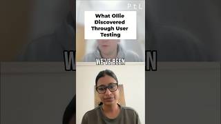 What Ollie Discovered Through User Testing #shorts