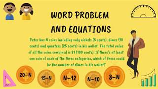 Turn word problem to simple equations and solve for positive integer solutions |GMAT, GRE,CAT