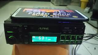 hea unit alpine 7279 vintage with internal bluetooth receiver