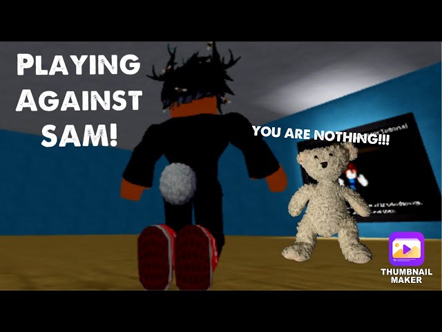 Playing Against SAM!! (Roblox Bear Alpha) 