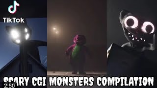 Scary Cgi Monsters Tiktok Compilation - Dont Breathe