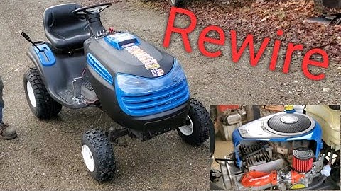 Dragster Mower Push Button Start