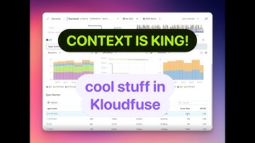 Cool Stuff in Kloudfuse - Service Detail