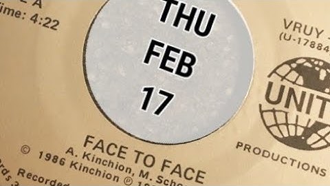 Unity "Face To Face"