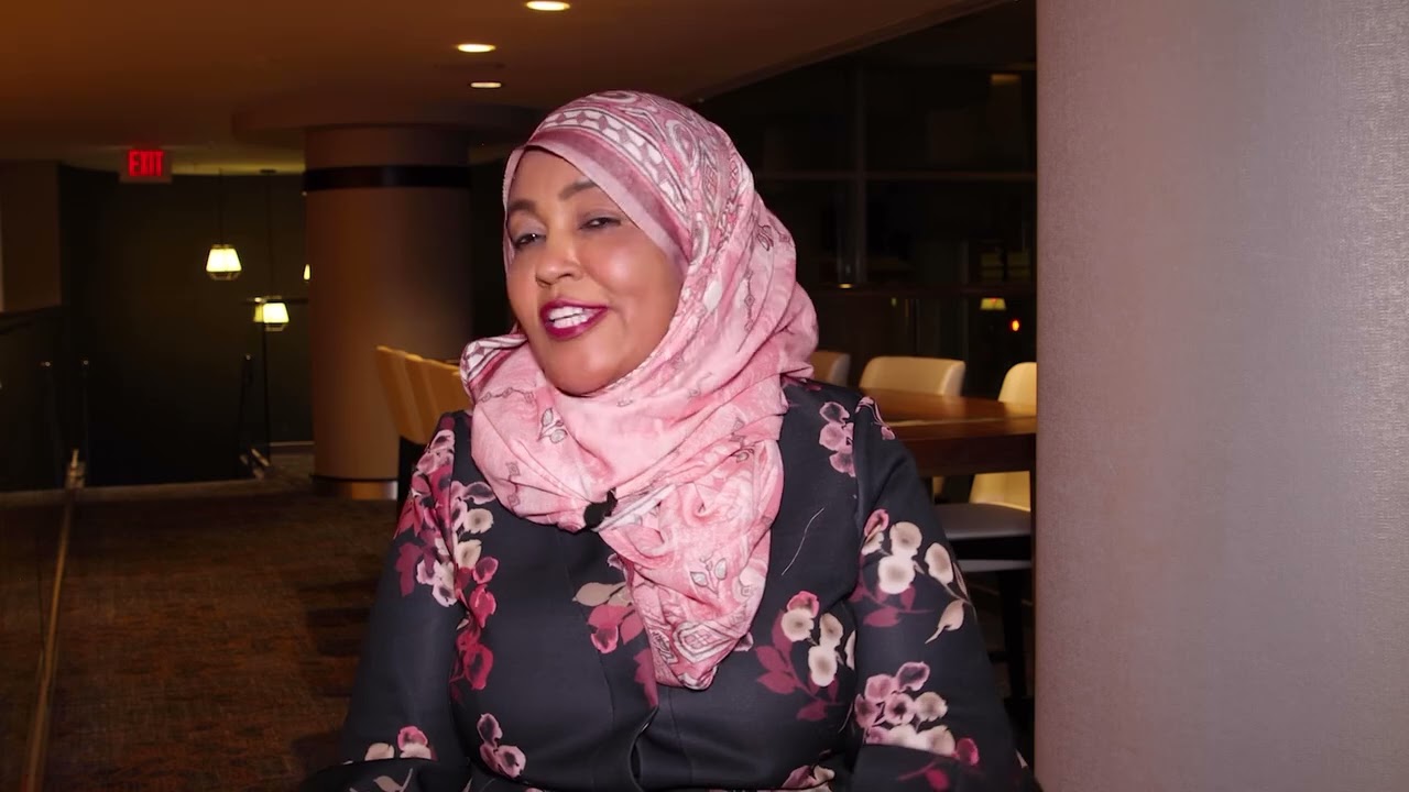 "Dalkeena lama kala jari karo gabdhaha Soomaaliyeedna waa diideen."Marwo Aamino Jaamac Deble