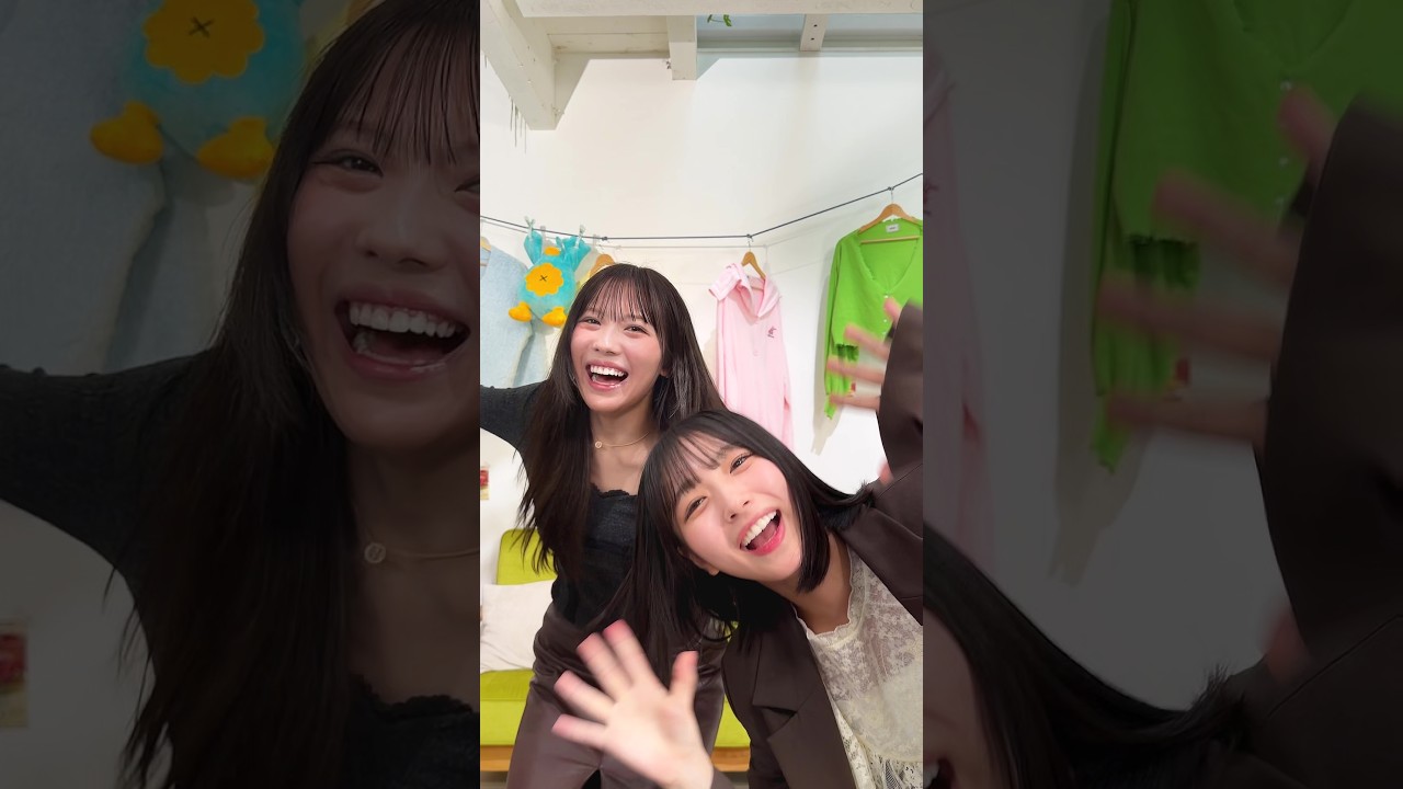先輩とケンカになっちゃって…！？♥️👊#日向坂46_イチャイチャ虫 #日向坂46 #森本茉莉 #大野愛実