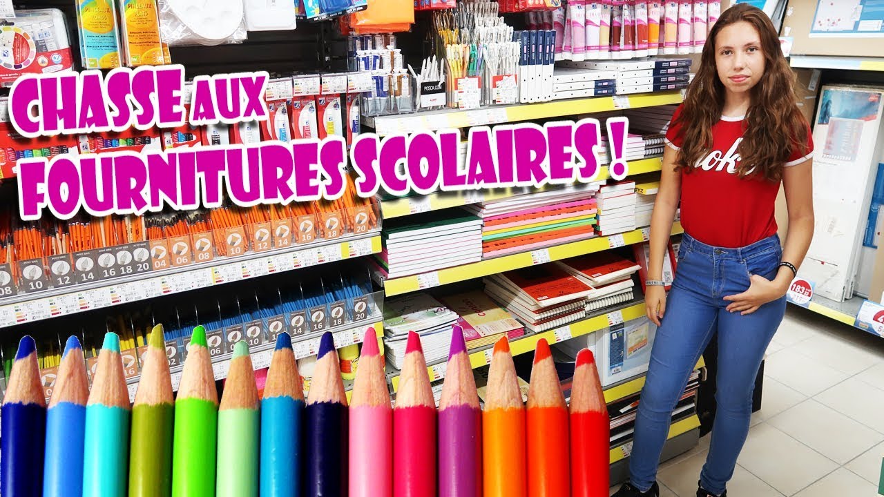 Chasse aux fournitures scolaires ! Rentrée des classes 2018 pour Lana ! Back to School