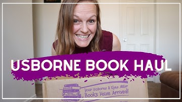 HOMESCHOOL BOOK HAUL PART 1 | Usborne Books | Fun Reading Books for Kids