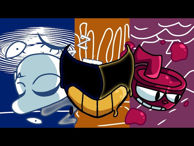 cartoonsidius on X: HD indie cross!💖💫 #Bendy #sans #CupHead   / X