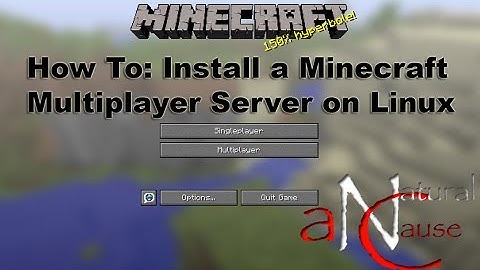 How To: Install a Minecraft Multiplayer Server on Linux Bukkit 1.6.4