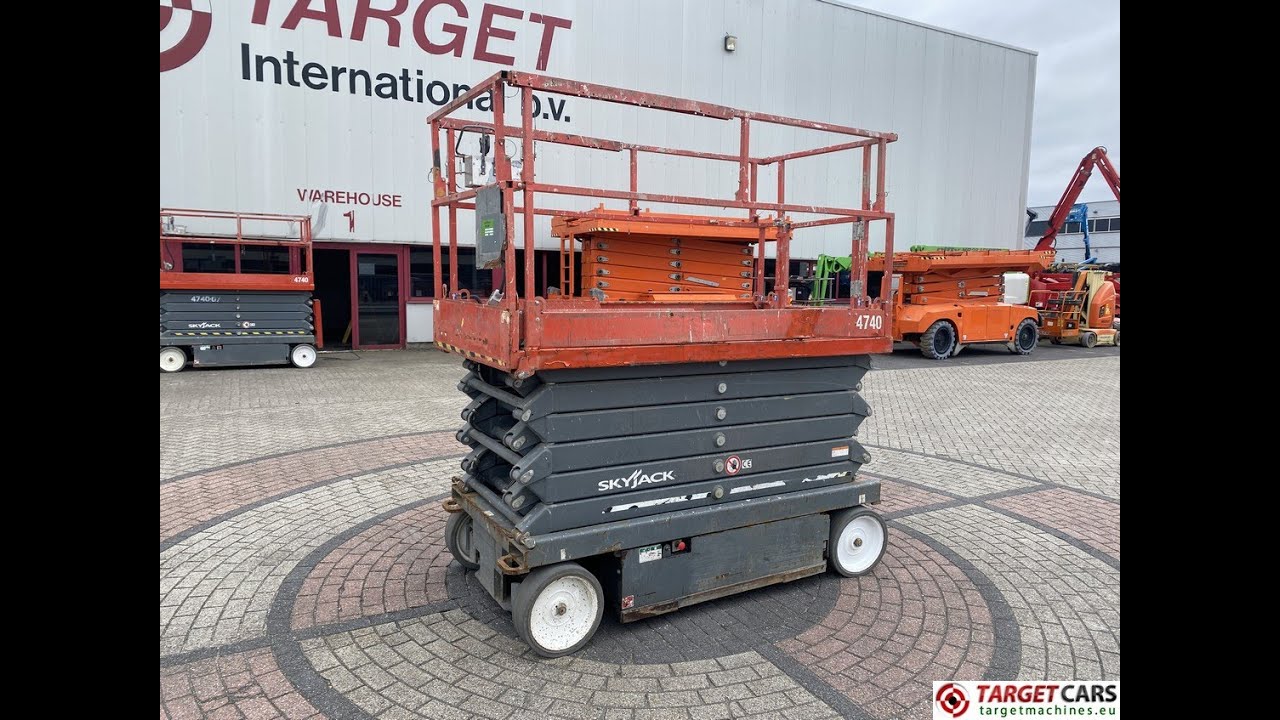 782223 SKYJACK SJIII-4740 ELECTRIC SCISSOR 4740 WORK LIFT 2018