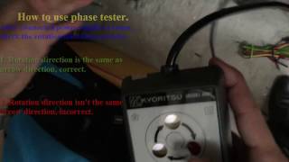 how to test 3 phase easily | 3 phase connection testing | find l1 l2 & l3