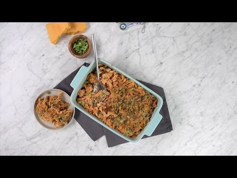 Spicy Loaded Chicken Noodle Casserole