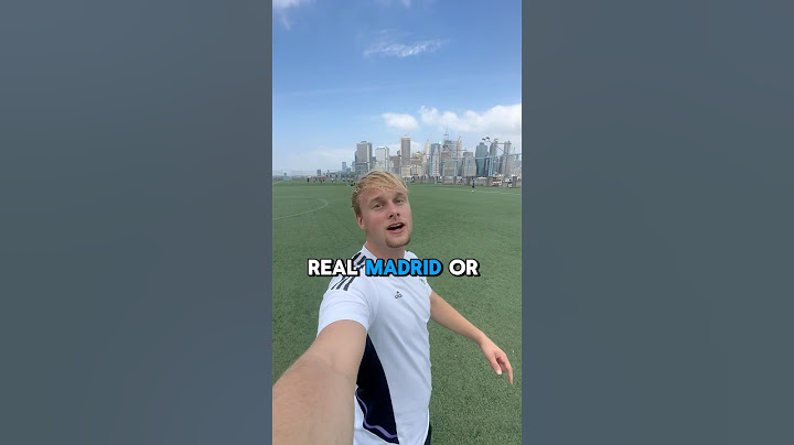 Do you support Real Madrid or Fc Barcelona 😏⚽️