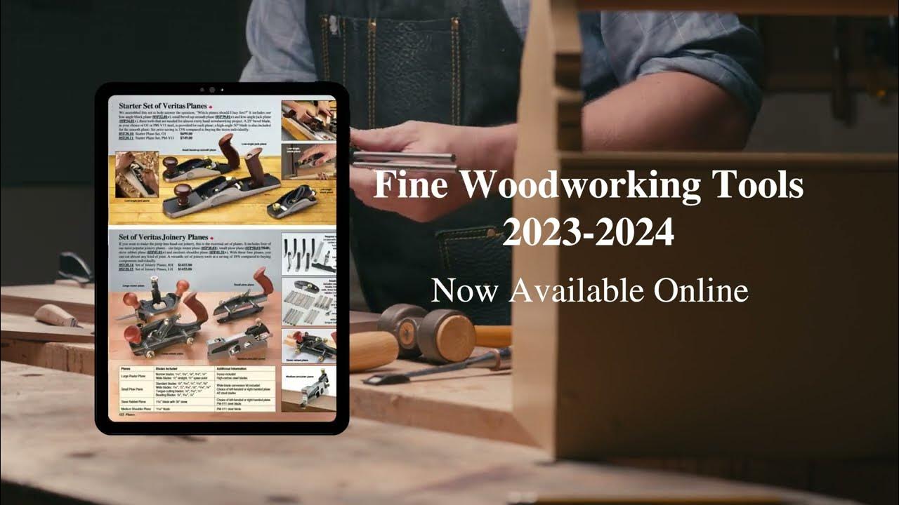 Fine Woodworking Tools Catalog 20232024 YouTube