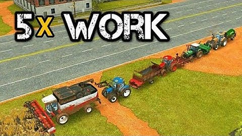 5x Working with multiplayer in Farming simulator 18|#gamerarjun94 #4usmile  #multiplayer #fs18