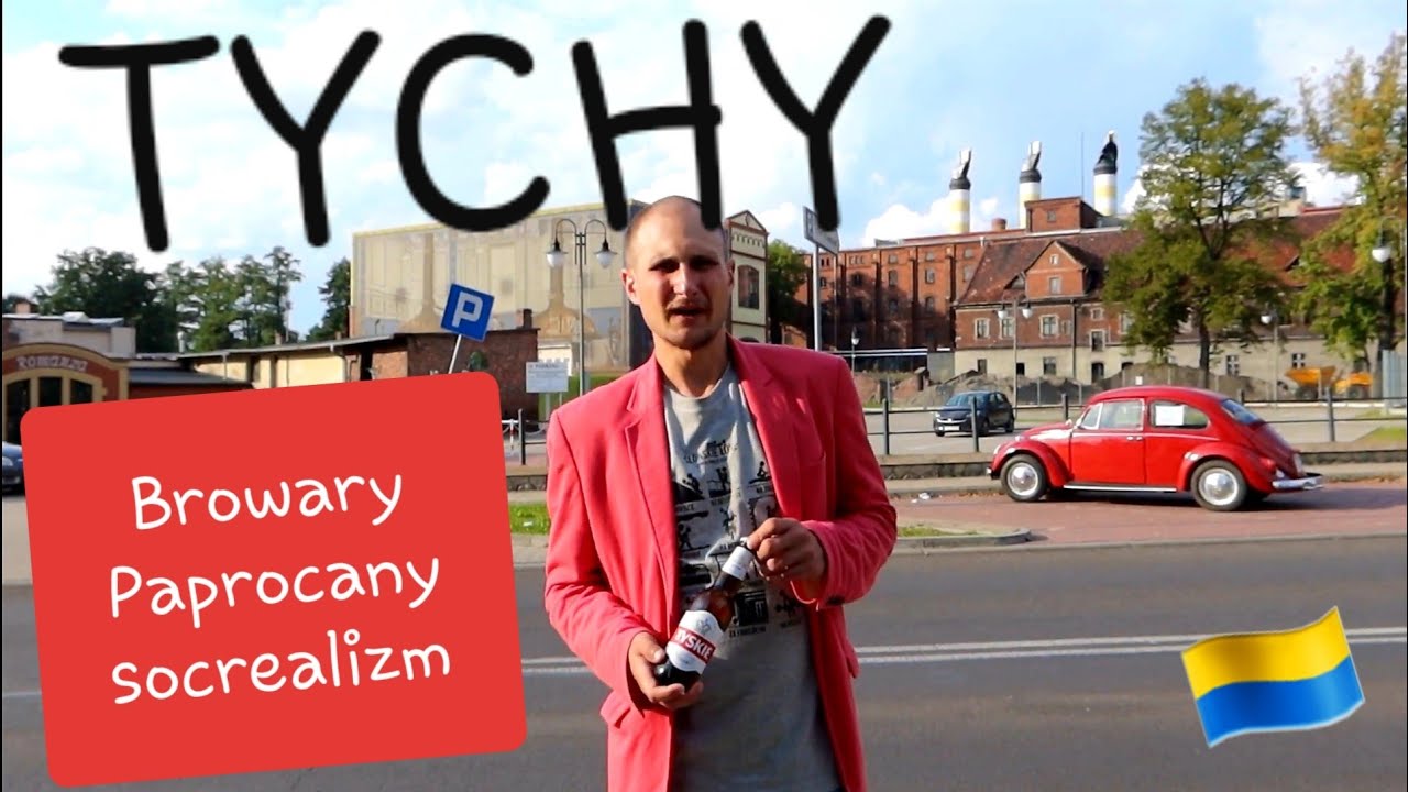 TYCHY (Tichau) - browary🍺, Paprocany🏖, socrealizm🏢 💛💙Rajzy Gōrny Ślōnsk #11