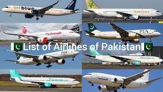 List of Airlines of Pakistan | Aviation BD