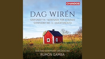 Serenade for String Orchestra, Op. 11: III. Scherzo. Allegro vivace