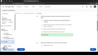 Error Handling Quiz | The Arcade Lessons
