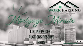 Why you should think about listing prices like an auction reserve's price
