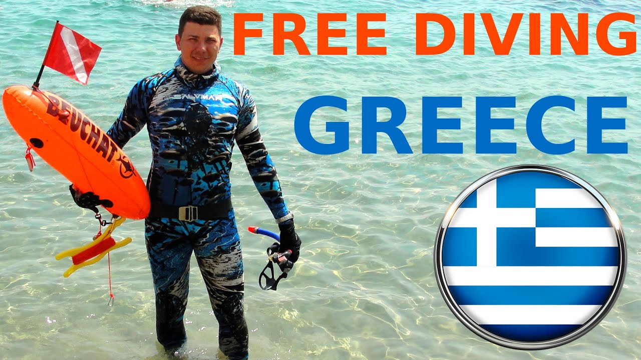 Chersonissos Freediving - animals of Aegian Sea - Crete, Greece 2019