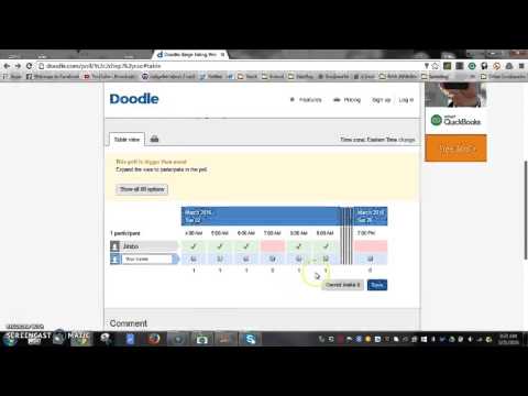 How To Do Doodle Poll