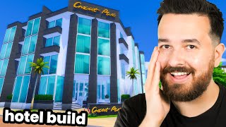 I built a 26 room hotel in The Sims 4! (Hotel Build Part 4)