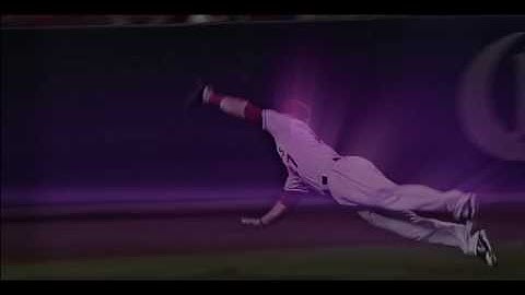 mike trout diving catch