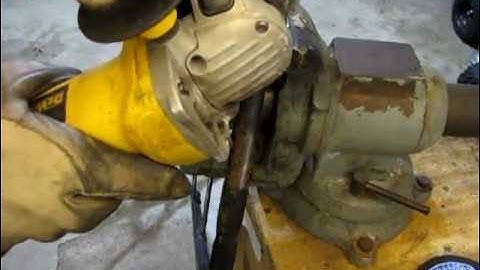 How to Remove Paint and Rust From Metal with an Angle Grinder