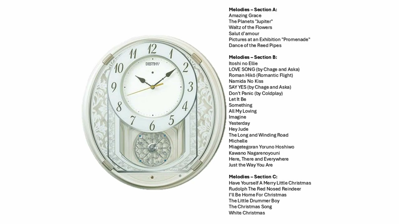 Destiny Clocks Episode 155 Wave Symphony SPM517W (Special Collector's Edition 2015)