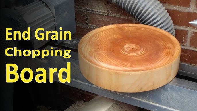 How To Create This Rustic Tree Trunk Chopping Board — MELANIE